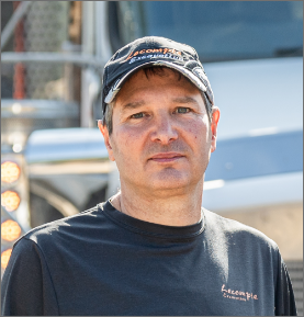 Maxime Lecompte, copropriétaire de Lecompte Excavation