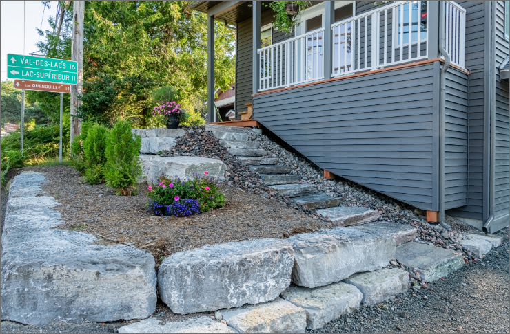 Façade du bureau de Lecompte Excavation