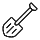 Icône represantant le service de creusage et remblai de fondation